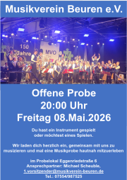 offene Musikprobe - 11.08.2026