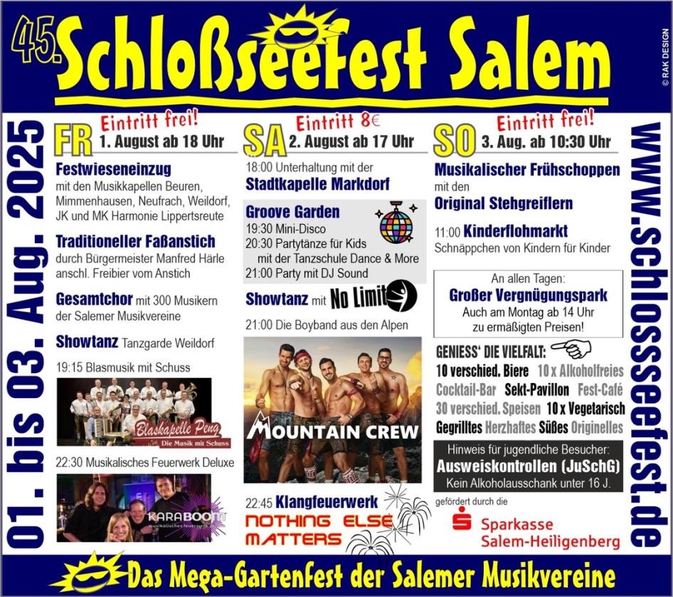 Schloßseefest 2025